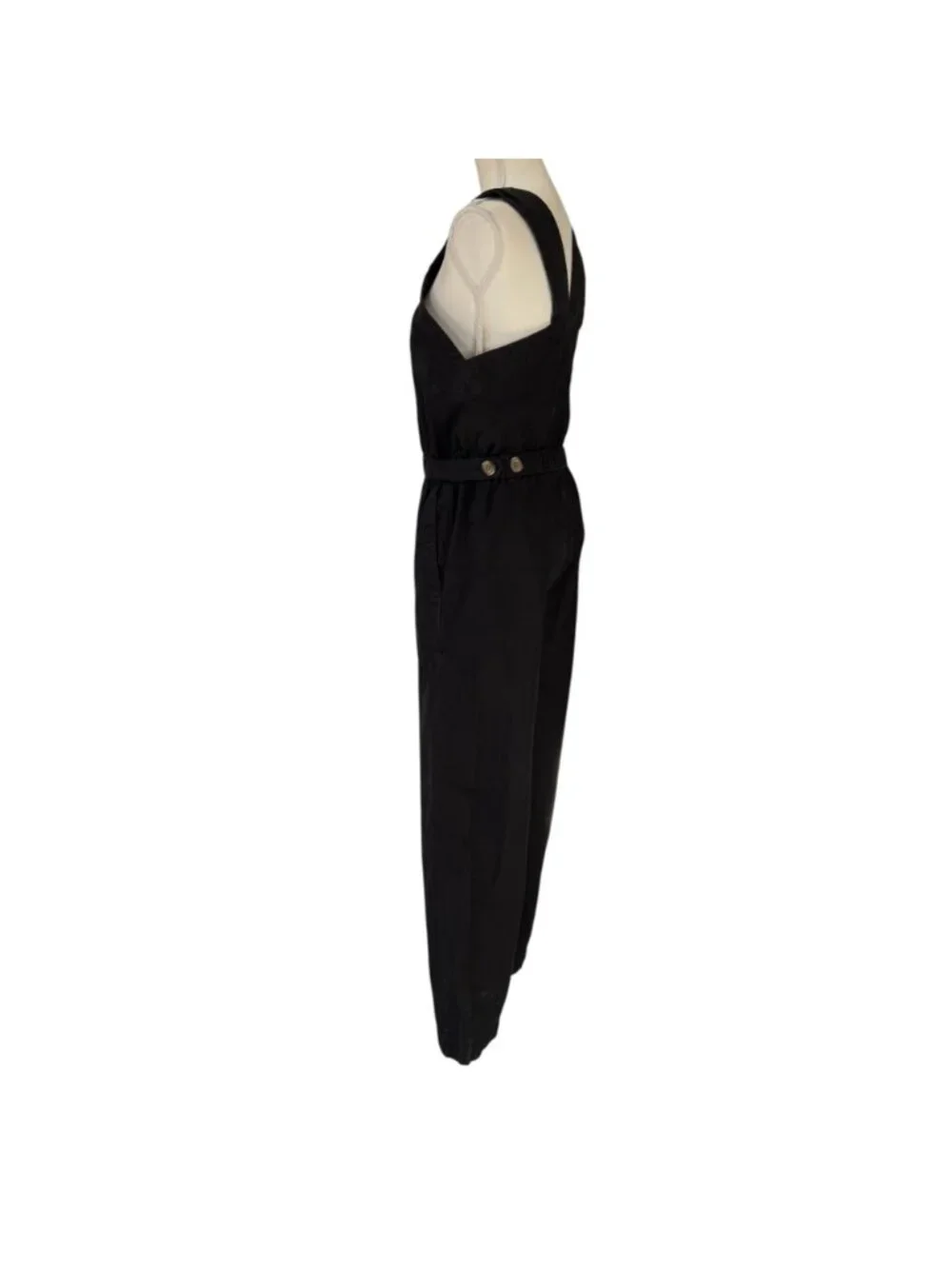 Everlane The Fatigue Apron Jumpsuit Black Size 2
